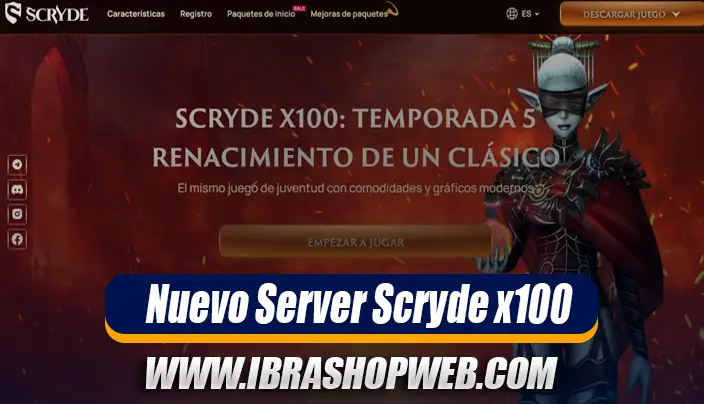 Open Beta de Lineage 2 Scryder x100: novedades y comercio de Adena en IBRASHOPWEB.COM